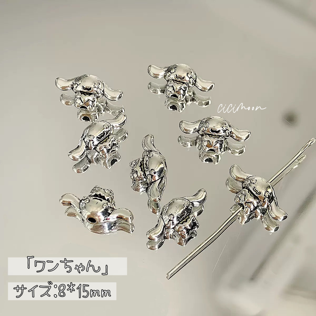 NEW【アンティークシルバーチャーム】